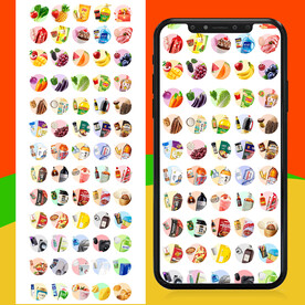 百货类小程序App导航图标按钮