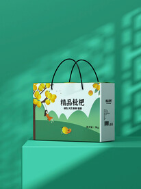枇杷包装（下载为展开图）