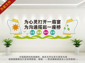 心理咨询文化墙