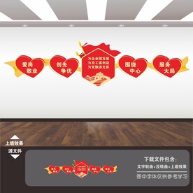 企业党建非公企业党建文化墙