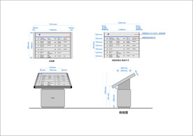楼层指引导视标识