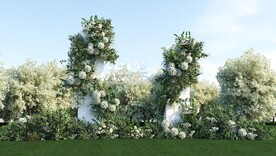 森系婚礼美陈舞台