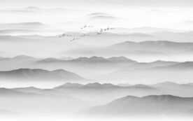 新中式意境水墨画