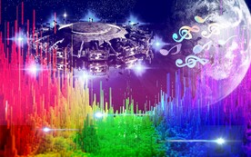 夜店音乐背景装饰