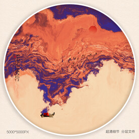 别墅玄关装饰画