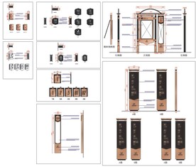 商场广场标识牌导视系统