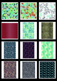 花卉四方连续图片