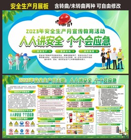 公司建筑施工工地安全生产宣传栏