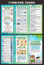 防灾减灾宣传单