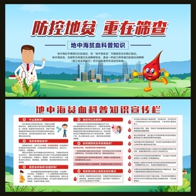 预防地中海贫血宣传栏