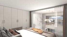 公寓二楼主卧效果图