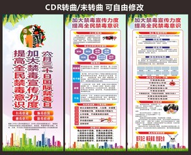 学校园禁毒宣传海报