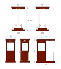 地产岗亭  岗台