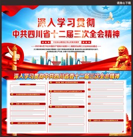 四川省第十二届委员会第三次全体