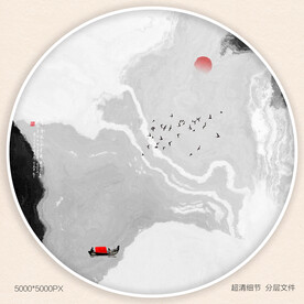 酒店客房装饰画