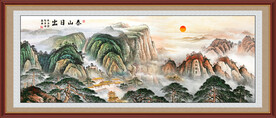 五岳独尊泰山日出
