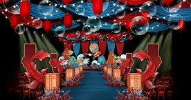 中式婚礼仪式区