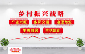 乡村振兴文化墙