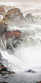 古风 极简高清玄关 Tif分层