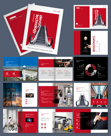 电梯科技公司招商宣传画册