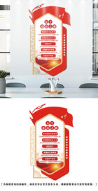 五个必由之路文化墙