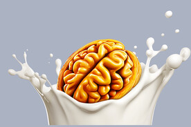 高清核桃奶花psd格式分层图