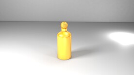  c4d酒瓶设计