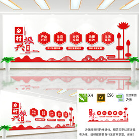 乡村振兴文化墙