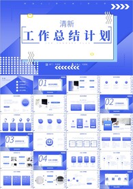 项目工作总结计划ppt