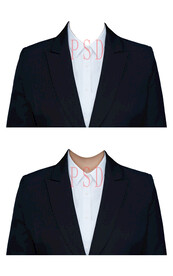 女西装正装套装psd