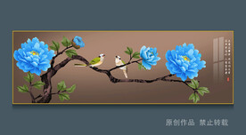 新中式花鸟国画