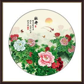 中国画牡丹