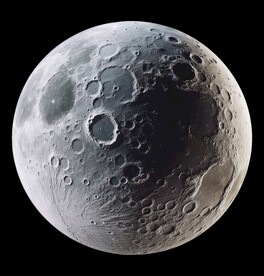 月球表面吊顶素材