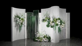 白绿婚礼su模型