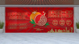 党建文化墙民族团结