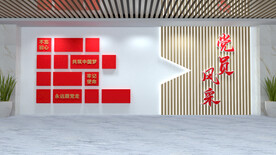 党员风采党建文化墙