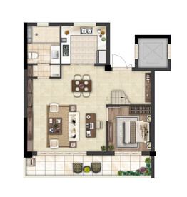 户型图 家配图 洋房图图片