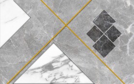 护墙板大理石纹几何背景墙