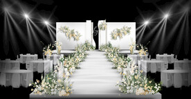 白色婚礼舞台