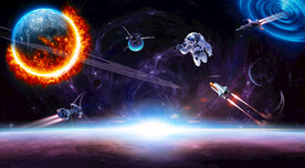 宇宙星空银河系