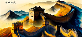 长城装饰画