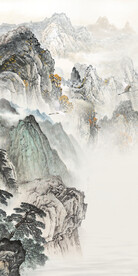 古风 大气新玄关画 tiF分层