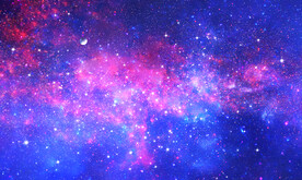 紫色星空背景