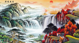 国画山水