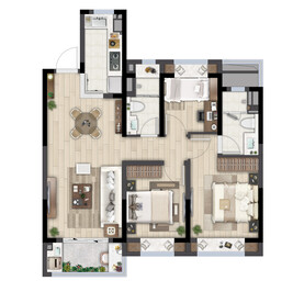 户型图 家配图 洋房图图片