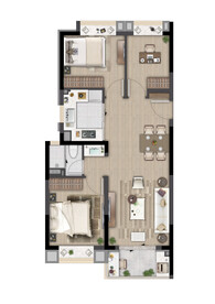 户型图 家配图 洋房图图片