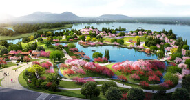 湿地公园效果图 