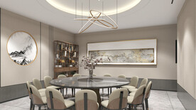 酒店包间设计案例效果图