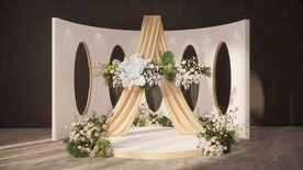 现代婚礼su模型