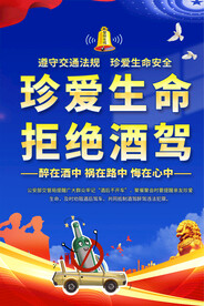 拒绝酒驾海报